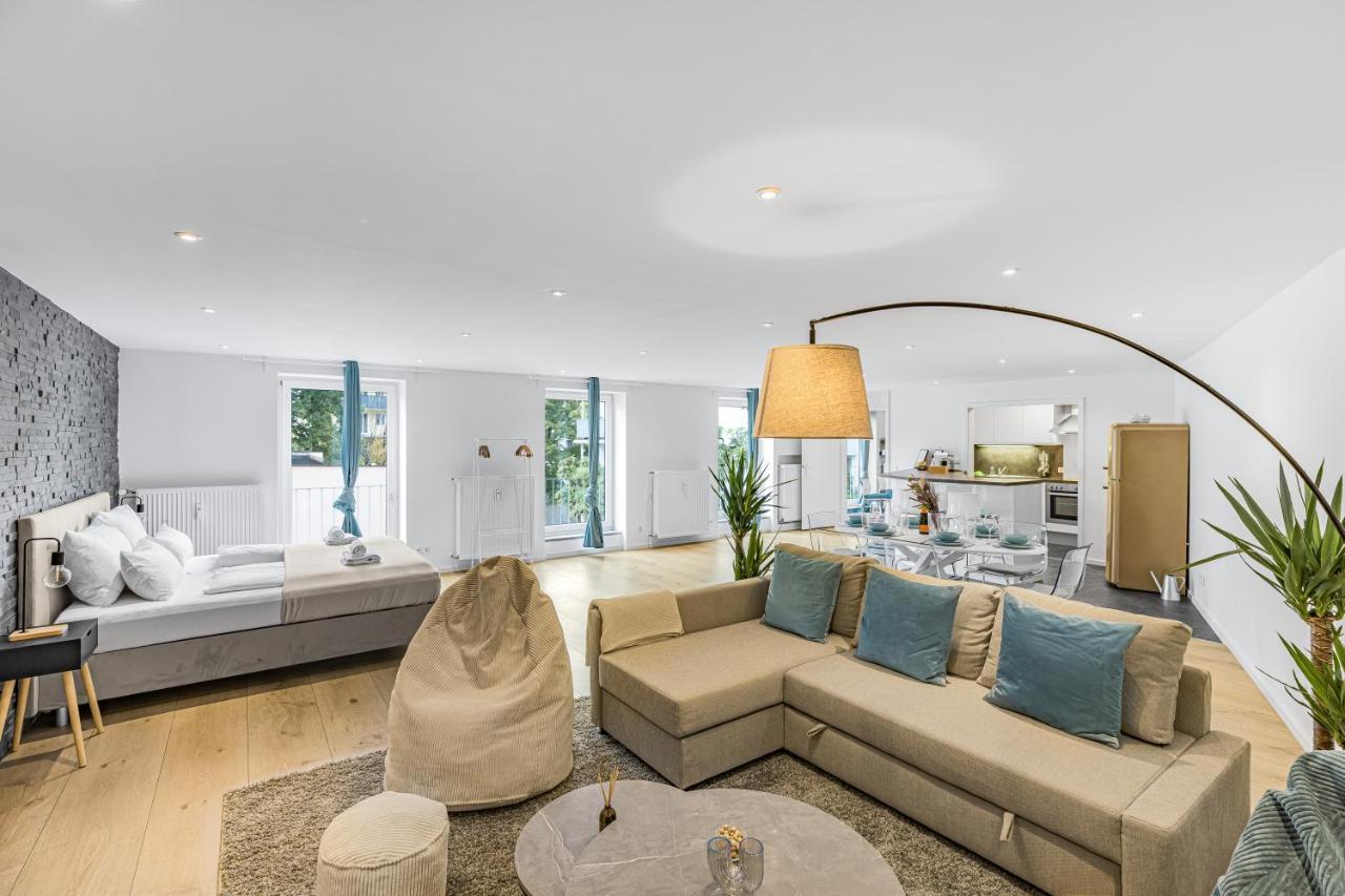 Prime - City Apartment Fuer 6 - Neu & Modern München Eksteriør billede