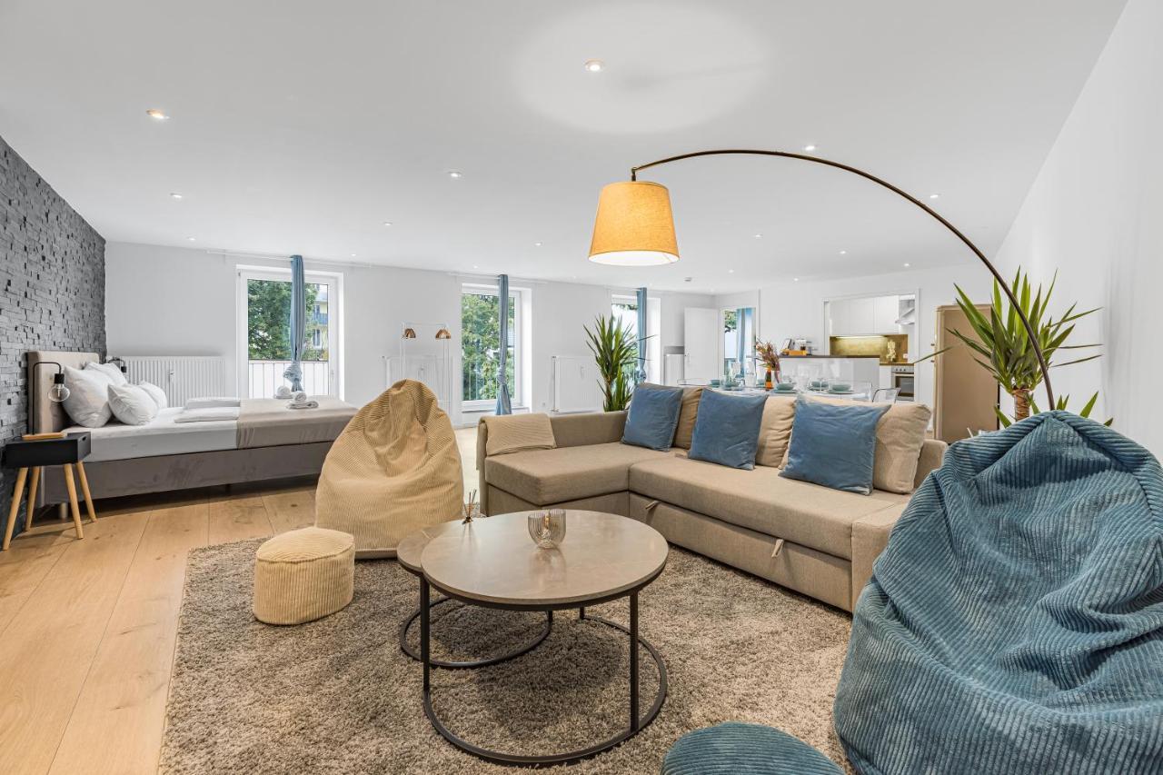 Prime - City Apartment Fuer 6 - Neu & Modern München Eksteriør billede